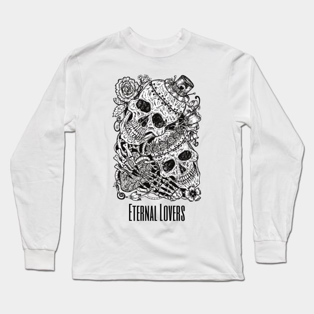 Eternal Lovers Long Sleeve T-Shirt by Creativity Haven